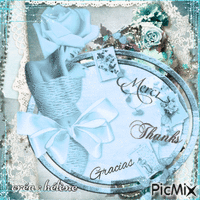 Merci - Thanks - Gracias ♦ - Безплатен анимиран GIF