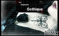 Gothica - GIF animado grátis