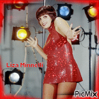 Liza Minnelli - Zdarma animovaný GIF