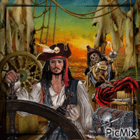 Piratas - GIF animé gratuit