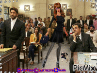 courtroom GIF animé