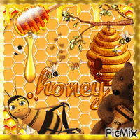 honey アニメーションGIF