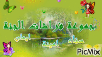 فراشات الجنة - Бесплатный анимированный гифка