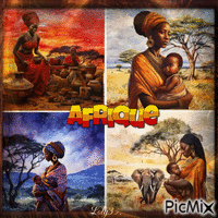 Afrique animēts GIF