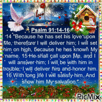 Psalm 91:14-16     Dec 1st , 2021 by xRick7701x animasyonlu GIF