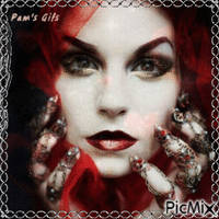 Red Goth - Free animated GIF