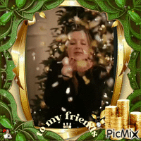 Riches in the new year🎄🐉 🎄🐉 🎄🐉 - GIF animado gratis