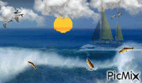 ocean - Zdarma animovaný GIF