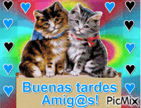 Buenas Tardes Amig@s! - GIF animado gratis