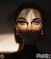 Mujer анимиран GIF