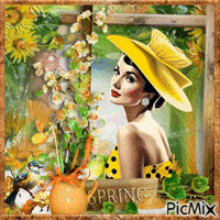 Spring joy... - GIF animado gratis