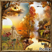 Landscapes in autumn colors...