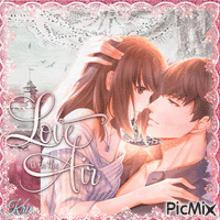 Manga love - Бесплатни анимирани ГИФ