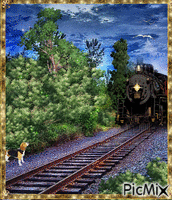 El tren Animated GIF