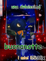 BUONANOTTE - Gratis animerad GIF