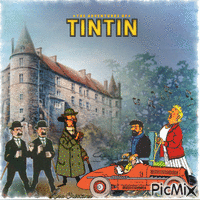 Concours : Le petit monde de Tintin Gif Animado