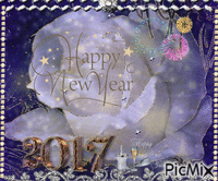 Happy New Year..3 アニメーションGIF
