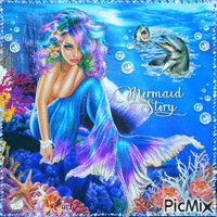 Mermaid Contest - Gratis animeret GIF