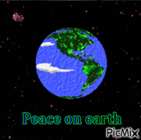 peace - GIF animé gratuit