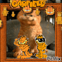 gARFIELD - Zdarma animovaný GIF