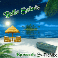 Belle Soirée Kissous du Soir - Zdarma animovaný GIF