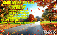 GOOD MORN GOD - Безплатен анимиран GIF
