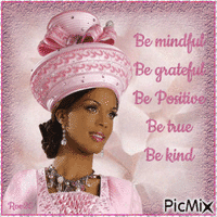 ~Inspirational quote ~Portrait of a Woman animowany gif