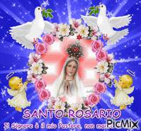 santo Rosario - GIF animasi gratis