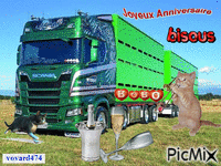JOYEUX ANNIVERSAIRE BOBO en Scania 2021