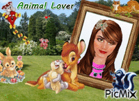 Animal Lover - GIF animasi gratis