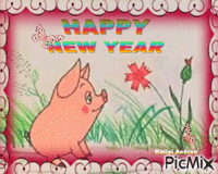 Boldog Új Évet! animált GIF