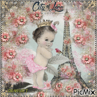 Paris bébé - 無料のアニメーション GIF