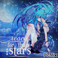 Reach for the Stars - Бесплатный анимированный гифка