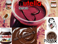nutella (ferrero) κινούμενο GIF