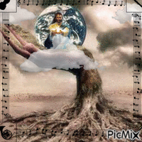 He's Got the Whole World In His Hands GIF animata