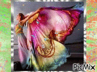 Lady Butterfly - Darmowy animowany GIF