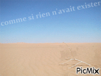 *Comme si rien n'avait exister* animēts GIF