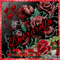 Glitter Name - Debrarella