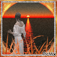 Sunset - Bezmaksas animēts GIF