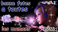 bonne fete maman - Бесплатный анимированный гифка