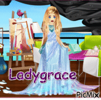 ladygrace - GIF animado grátis