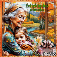 Feliz Día de la Abuela - GIF animate gratis