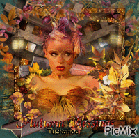 AUTUMN BLESSINGS 动画 GIF