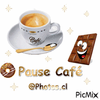 Pause café animasyonlu GIF