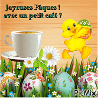joyeuses Pâques animovaný GIF