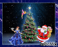 Christmas Tree - Bezmaksas animēts GIF