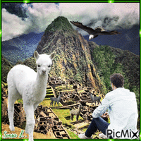 Machu Picchu Citadel (Perú)😘 - Zdarma animovaný GIF