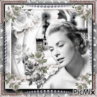 Grace Kelly, Actrice américaine アニメーションGIF