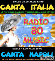 RADIO 80 MUSIC - GIF animé gratuit