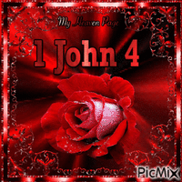 1 John 4 - GIF animado grátis